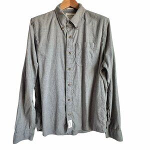 Abercrombie & Fitch Soft XXL Muscle Fit Grey Button-Down Shirt, Preppy, Heritage